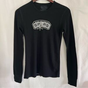 Women’s Black San Antonio Spurs Long Sleeve Shirt Large